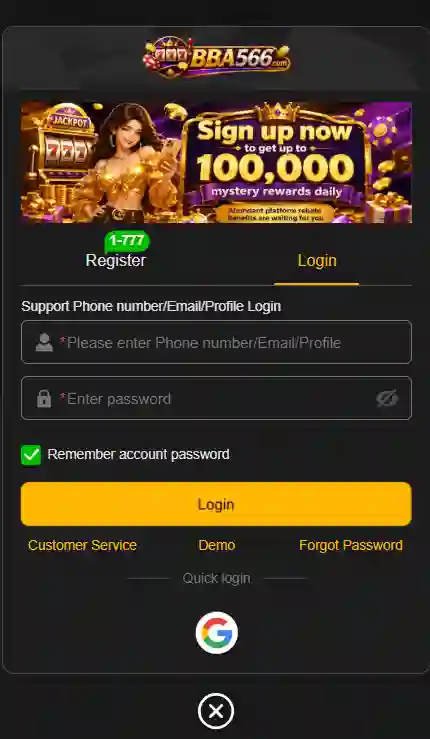 BBA566 login